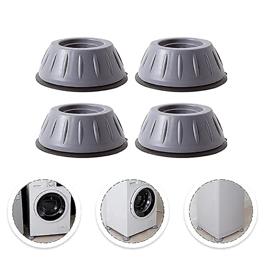 Anti Vibration Washing Machine Shock and Noise Cancelling Washer Dryer Anti Slip Rubber Support Pads